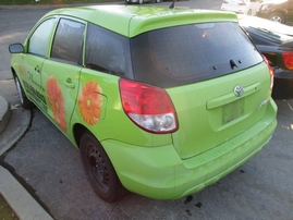 2003 TOYOTA MATRIX LIME GREEN 1.8L MT Z15092